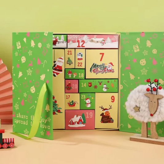 Advent Calendar for Perfumes-24 bottles (Green Box)