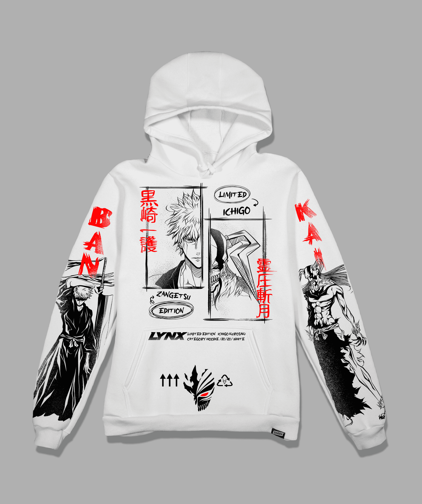 HOODIE / "BLEACH" /