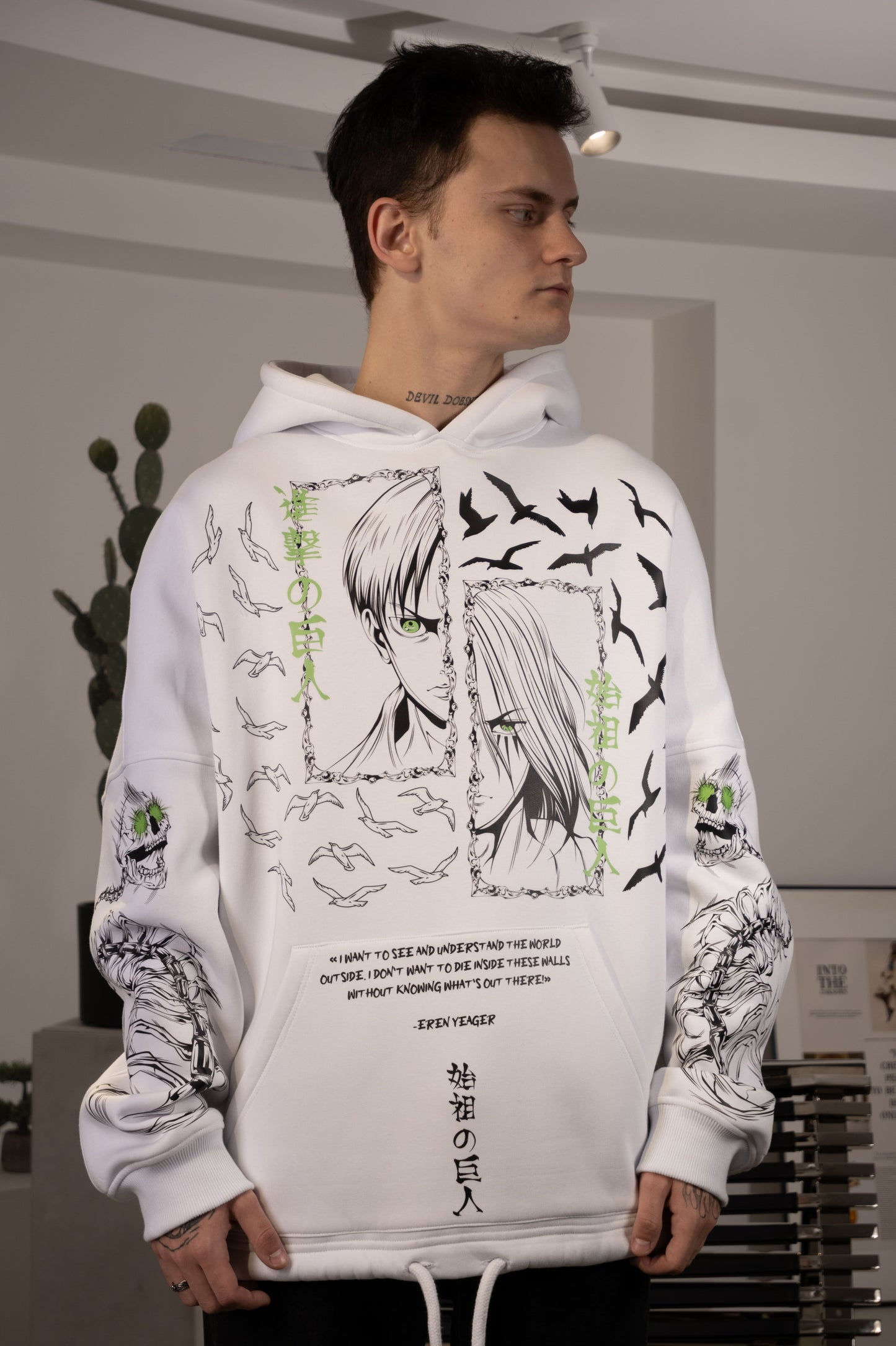 OVERSIZE HOODIE / ATTACK ON TITAN